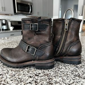 Freebird boots, Harley, Size 7, Black